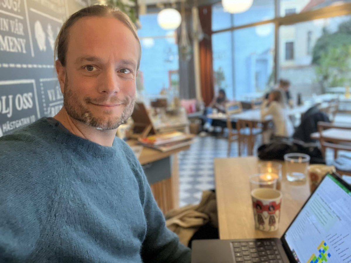 Fredrik arbetar med HUKI