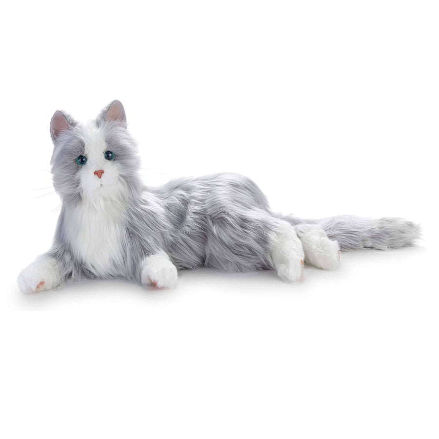 Digital therapy cat – Silver "Bella"