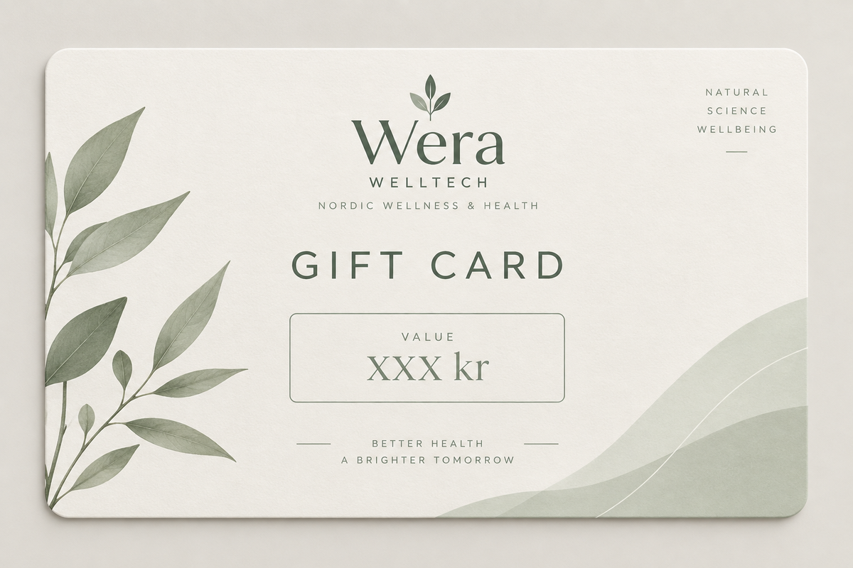 Presentkort - Wera Welltech